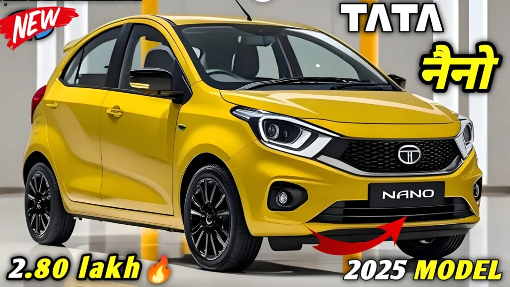 New Tata Nano for Small Family in Low budget with Premium Features and Five Star Rating Safety